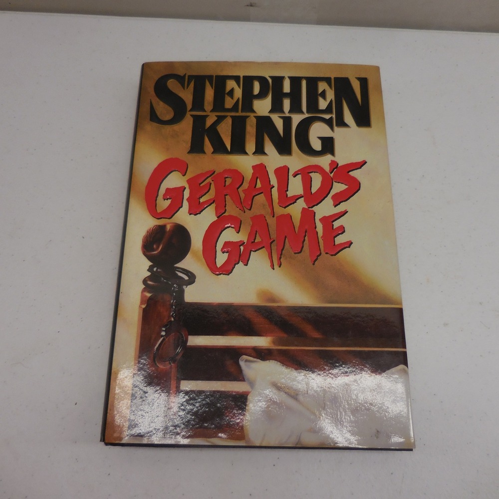Stephen King Geralds Game 1st Edition 1st Print Hardcover 1992 Viking Penguin
